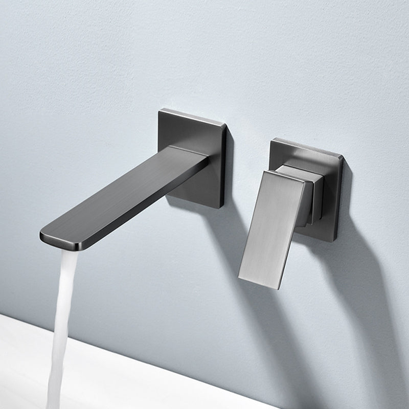 ArcLine Concealed Wall-Mount Sink Faucet, One-Handle
