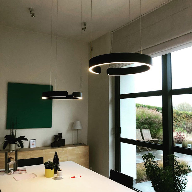 AstraNova Circular LED Pendant Light For Living and Dining