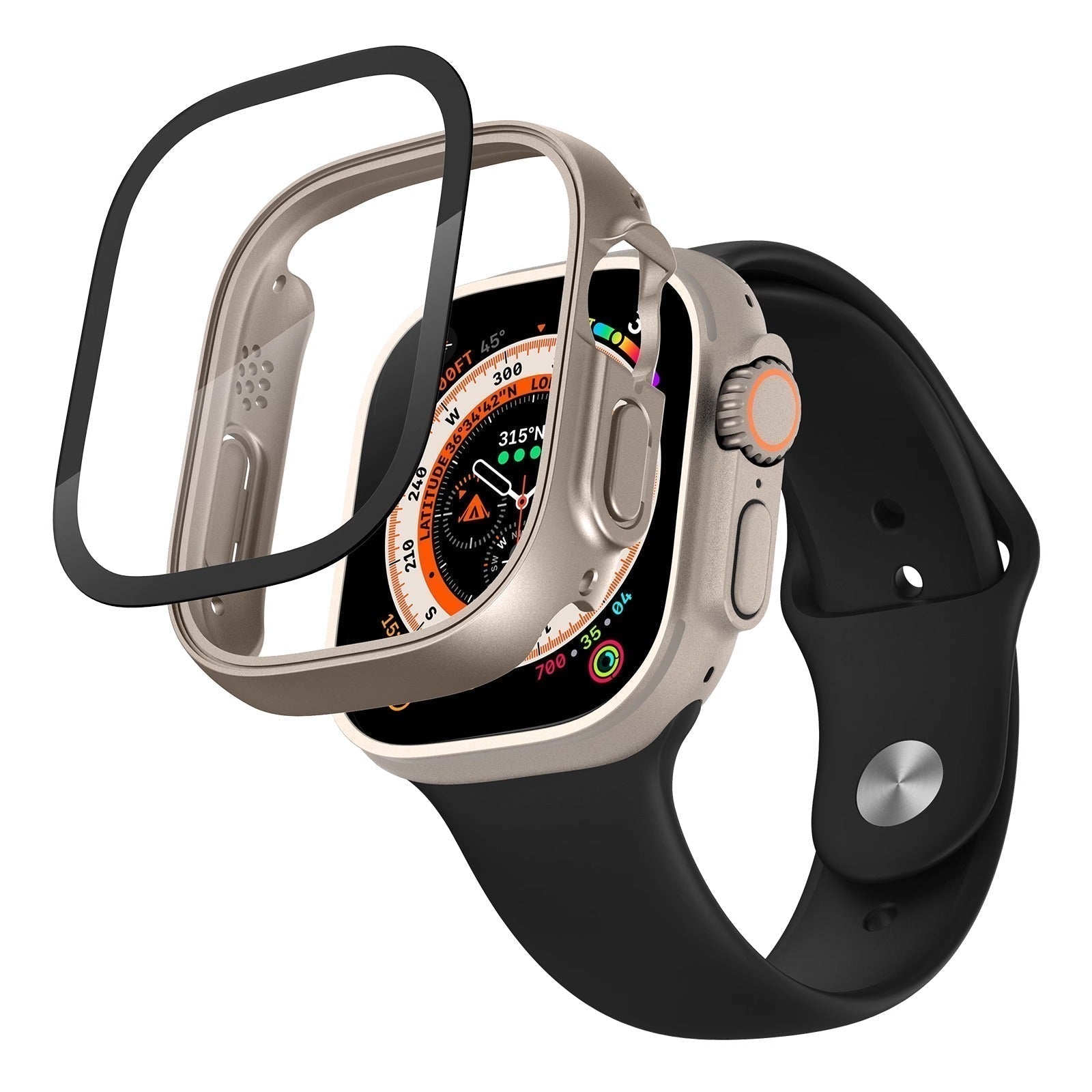 AstraGuard Screen Protector Case for Apple Watch Ultra