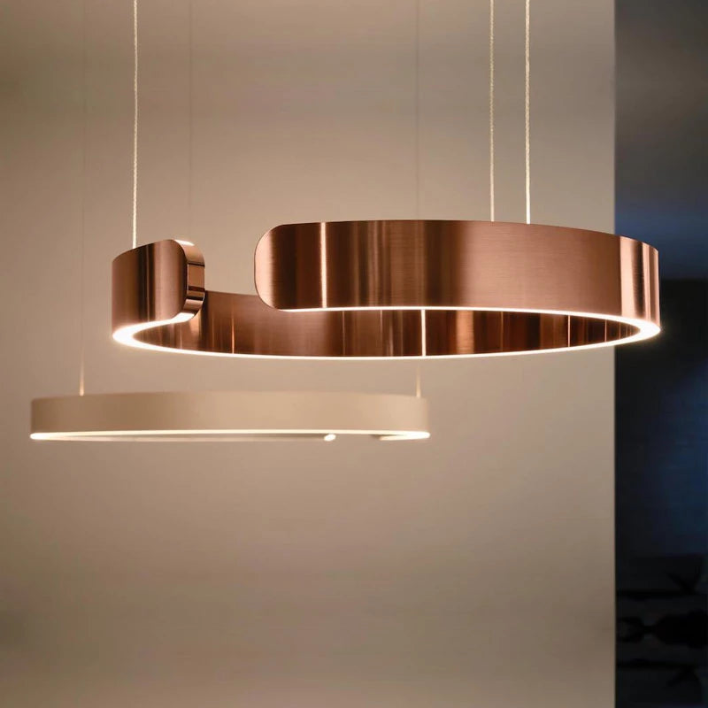 AstraNova Circular LED Pendant Light For Living and Dining