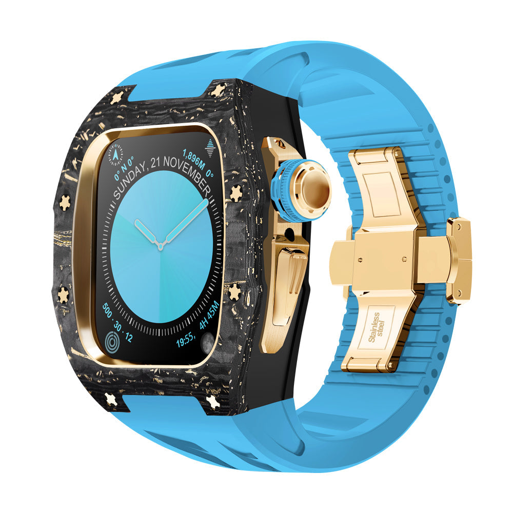 AuroraCarbon S10 Apple Watch Retrofit Kit With Titanium