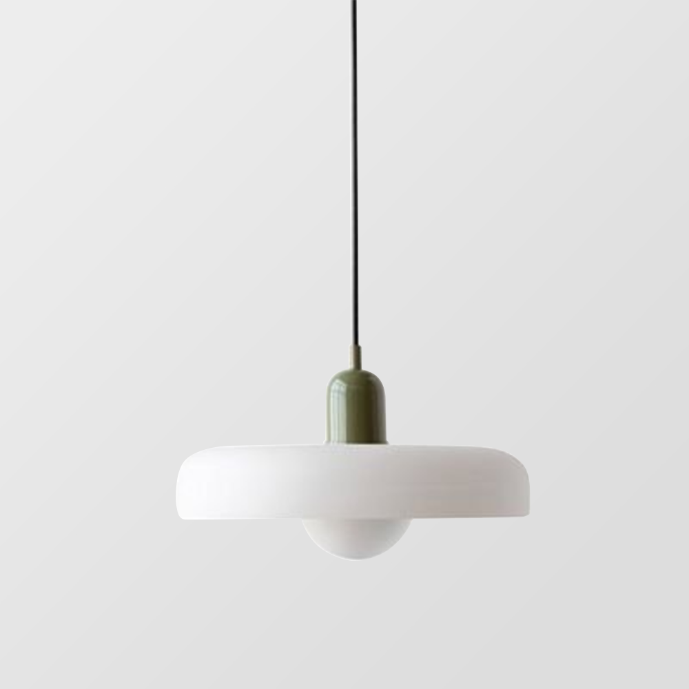 Arkea | Colored Glass Pendant Light With Adjustable Height