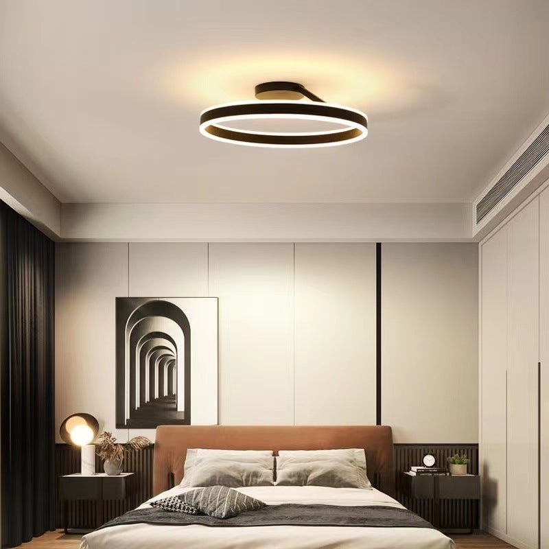 AureliaGlow Gold LED Ceiling Light For Living Rooms