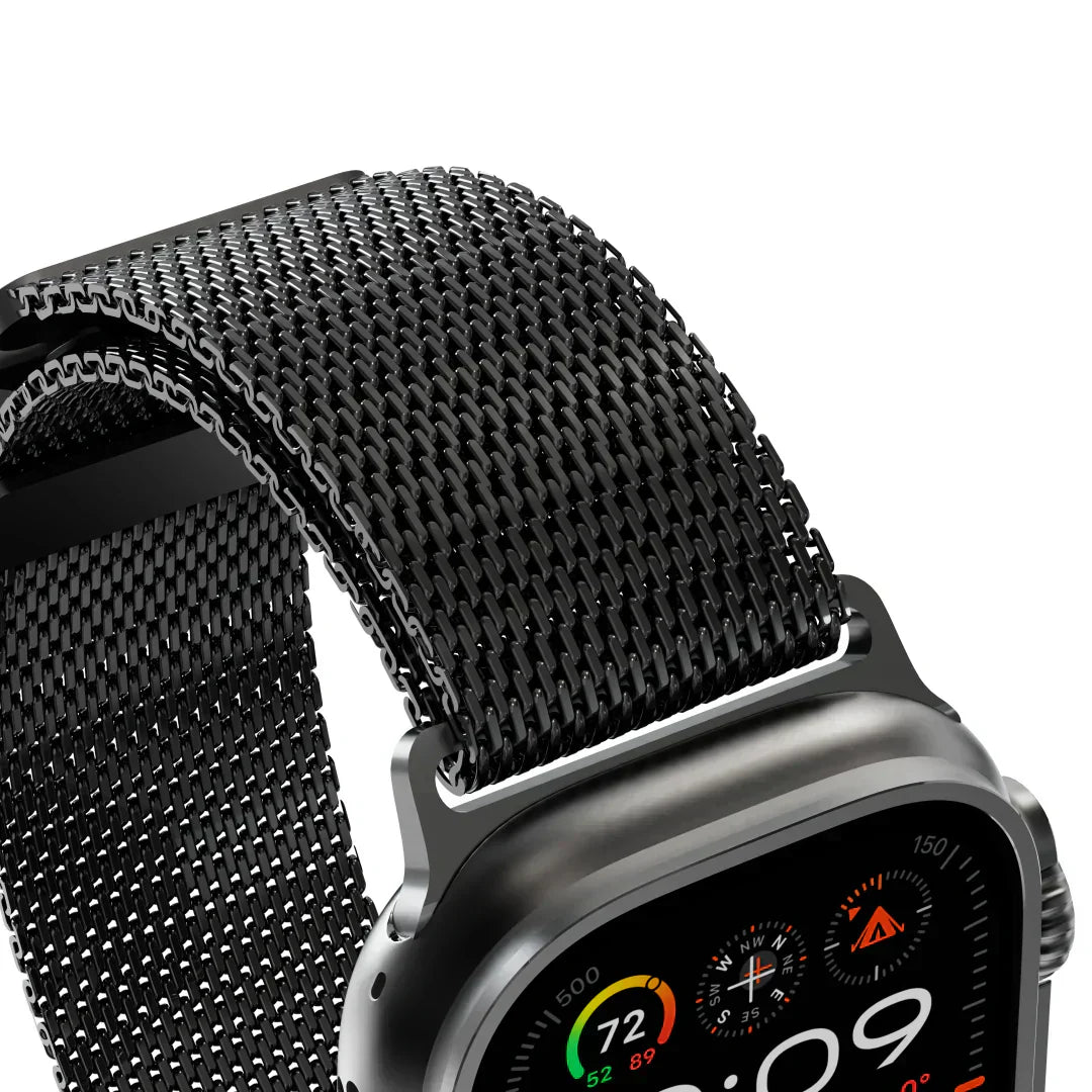 ApexWeave Titanium Milanese Loop Band for Apple Watch