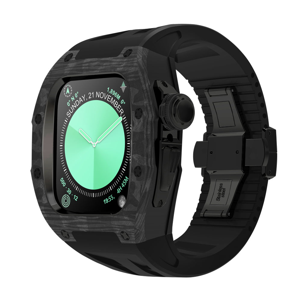 AuroraCarbon S10 Apple Watch Retrofit Kit With Titanium