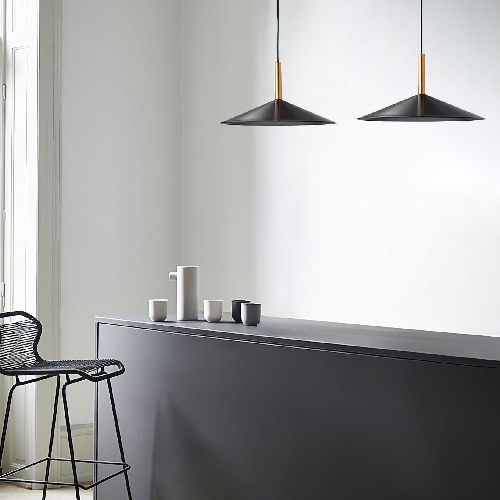 Astra Cone Pendant Light For Modern Spaces With Soft Glow