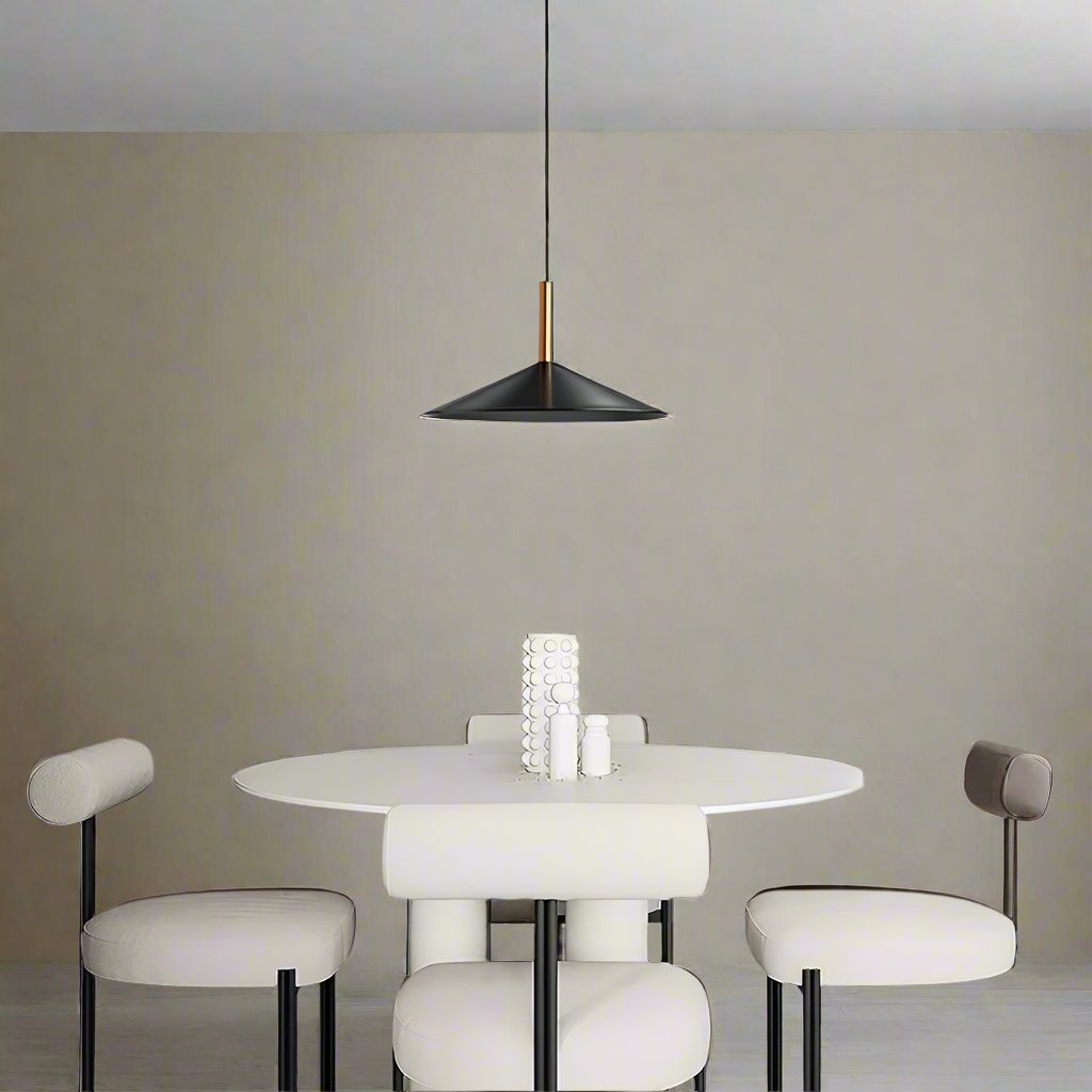Astra Cone Pendant Light For Modern Spaces With Soft Glow