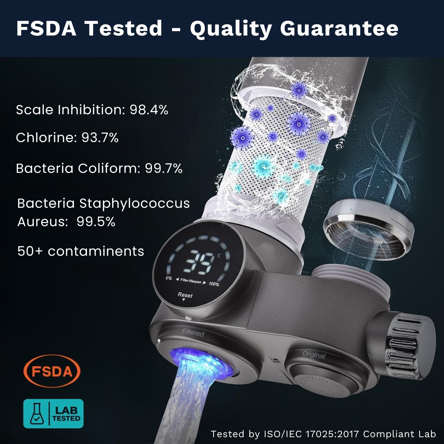 AquaNova PureFlow Water Purifier With UV And PFAS Removal