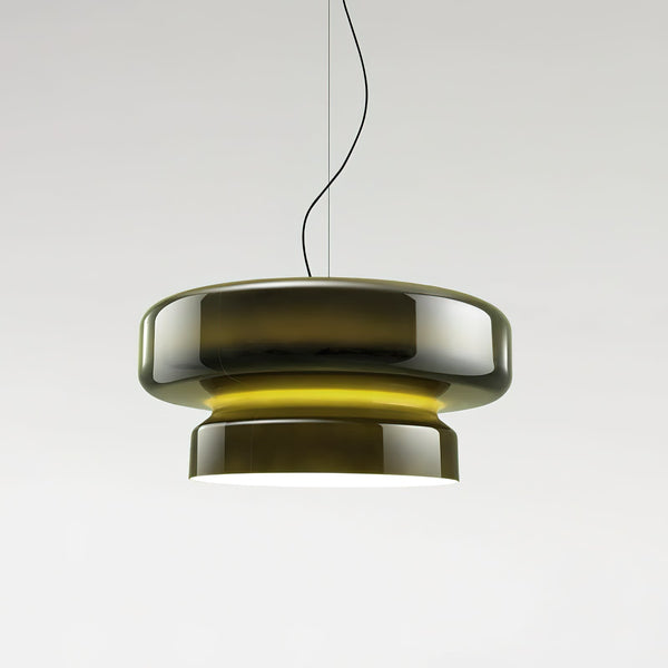 Aurelia Blown Glass Pendant Lamp With Organic Shape