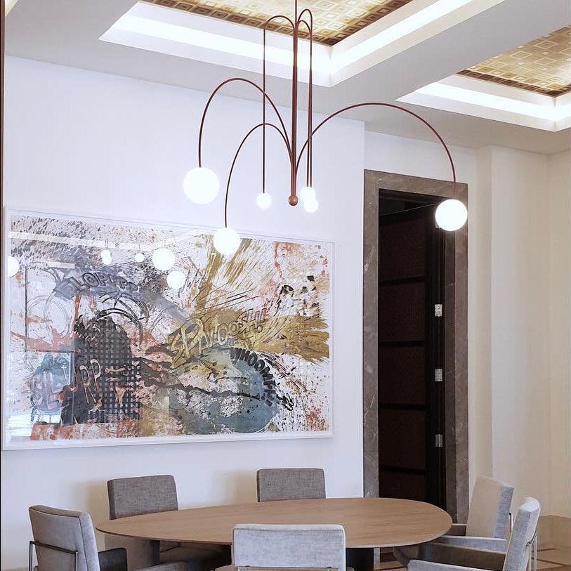 Aurelia Grande Pendant Lamp Dramatic Hanging Light