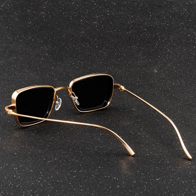 AstraForge Steampunk Polarized Sunglasses in Metal Frame