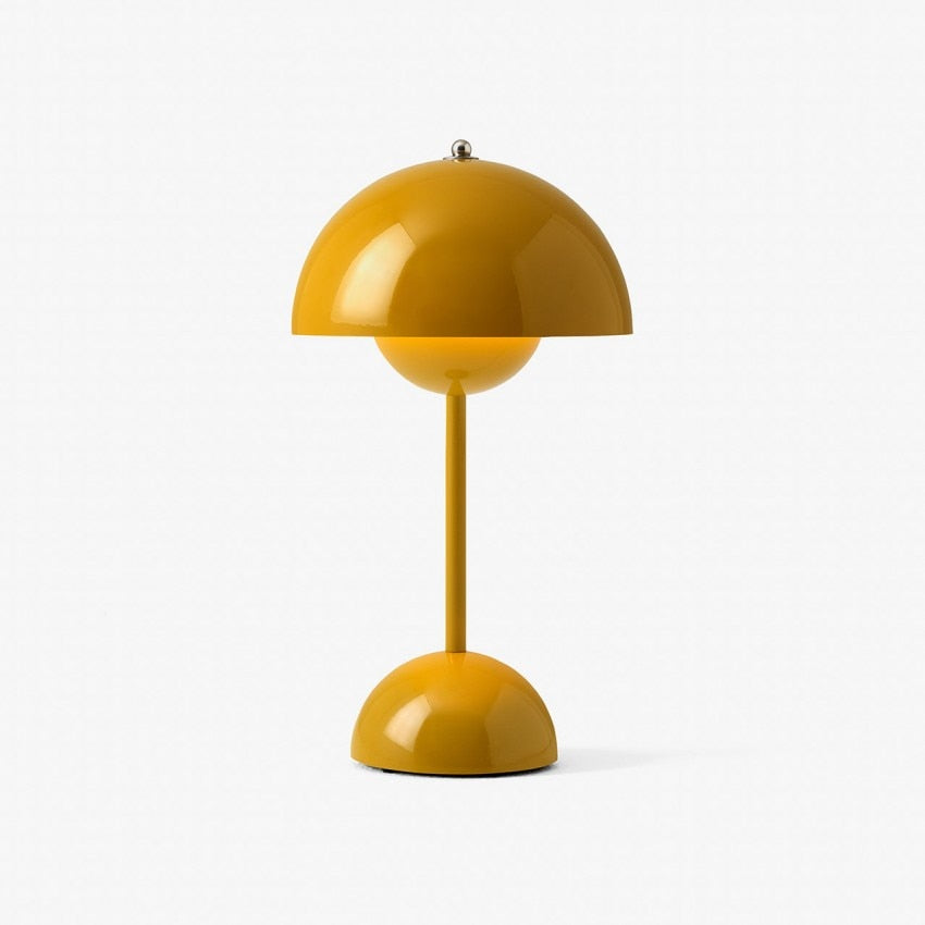 Aurelia | Minimalist Rechargeable Mushroom Bedside Lamp