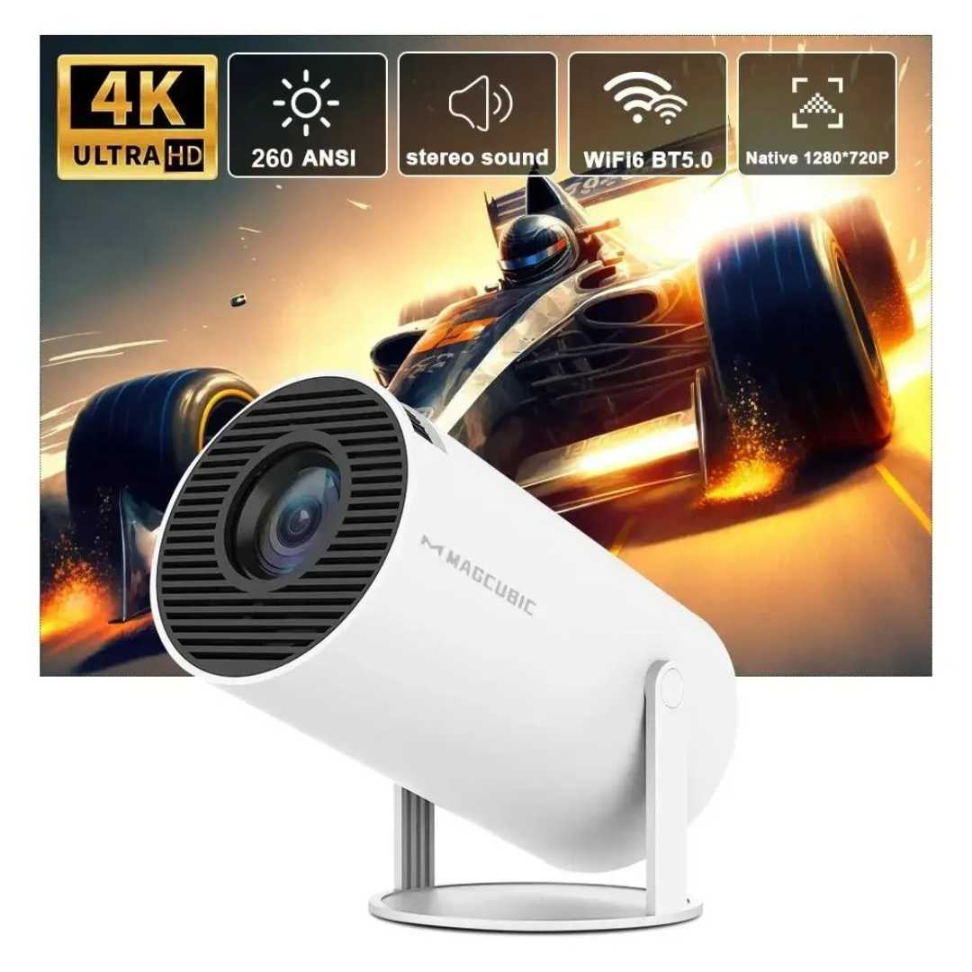Aurelux Android 11 Projector WiFi 6 720p Home Theater