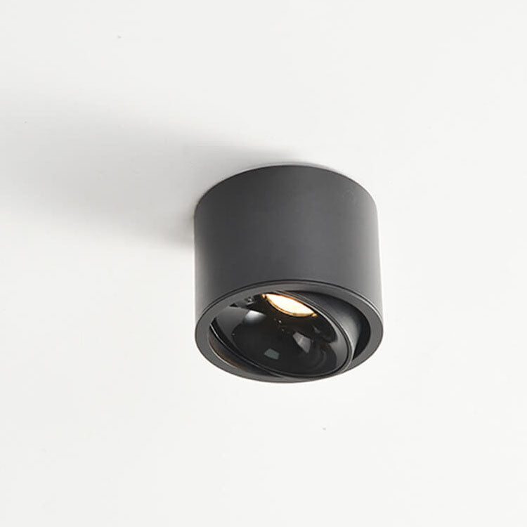 Modern Adjustable LED Flush Mount Ceiling Light Fixture – Minimalist Round Design for Contemporary Spaces 10
