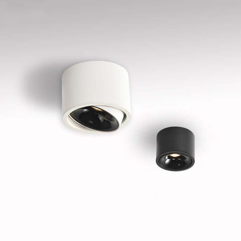 Modern Adjustable LED Flush Mount Ceiling Light Fixture – Minimalist Round Design for Contemporary Spaces 1