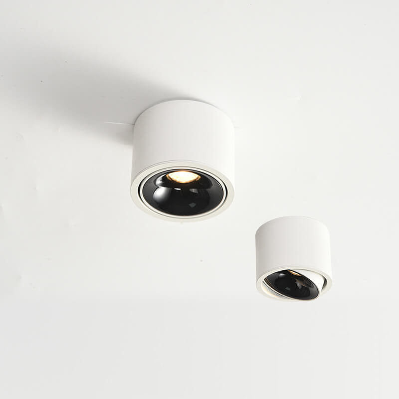 Modern Adjustable LED Flush Mount Ceiling Light Fixture – Minimalist Round Design for Contemporary Spaces 2