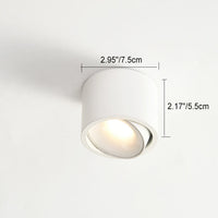 Modern Adjustable LED Flush Mount Ceiling Light Fixture – Minimalist Round Design for Contemporary Spaces 7