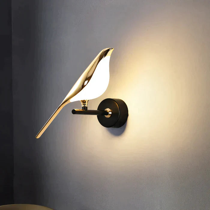 Modern Bird Shape Wall Light – Dimmable LED Wall Lamp with Magnetic Mount, Energy Efficient Sconces for Stylish Home Decor 0
