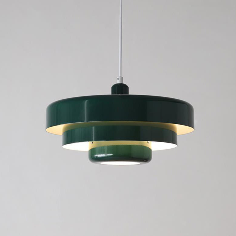 Multi-Layered Metal Pendant Light – 21 cm Nordic-Inspired Kitchen Pendant Lighting for Modern and Vintage Decor 3