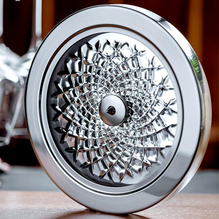 Aurora 360 Degree Rotating Crystal Hand Blown Wine Decanter