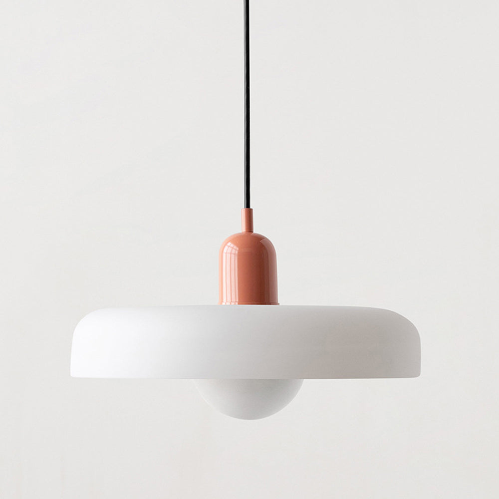 Arkea | Colored Glass Pendant Light With Adjustable Height
