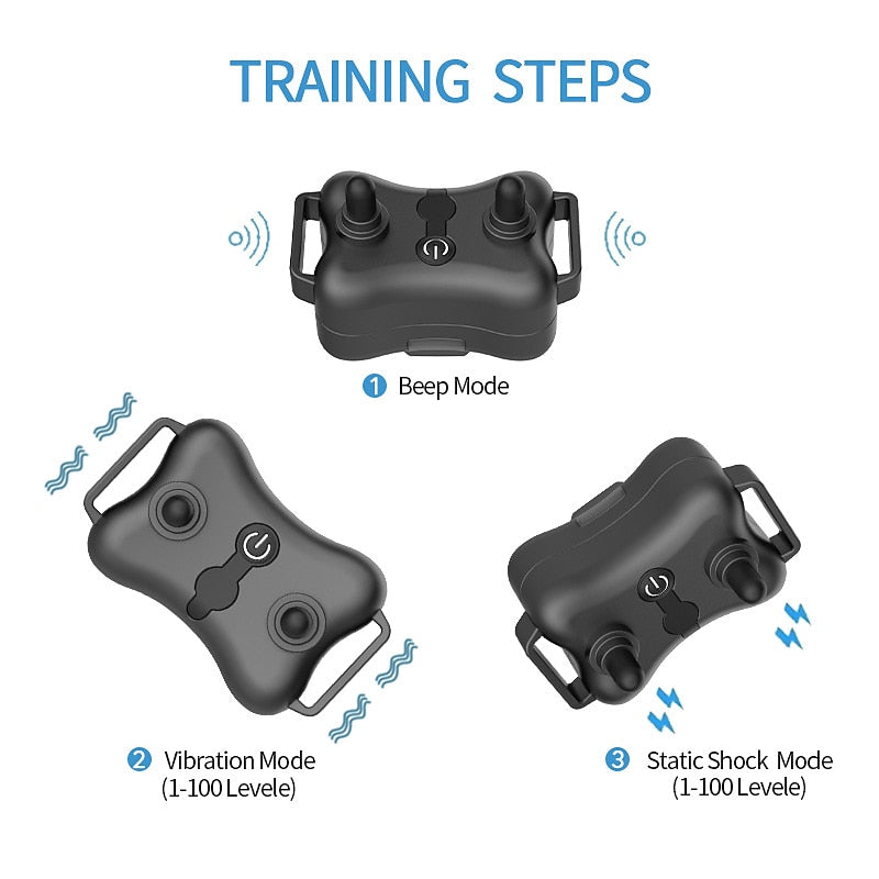 AstraPaw Remote Dog Training Collar Beep Vibration Shock