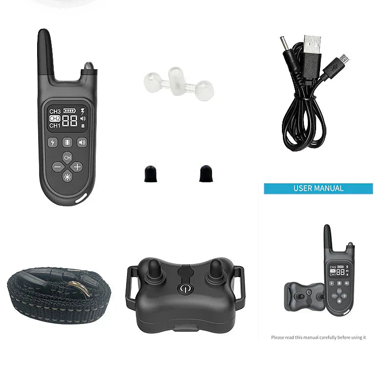 AstraPaw Remote Dog Training Collar Beep Vibration Shock