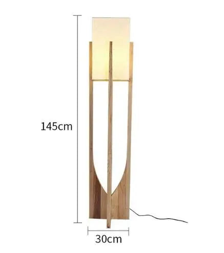 AuroraWood LED Pendant Lights Collection In Wood Finish