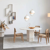 Scandinavian Multi-Tier Black Pendant Light – Elegant Kitchen Hanging Fixture with Layered Metal Shades 5