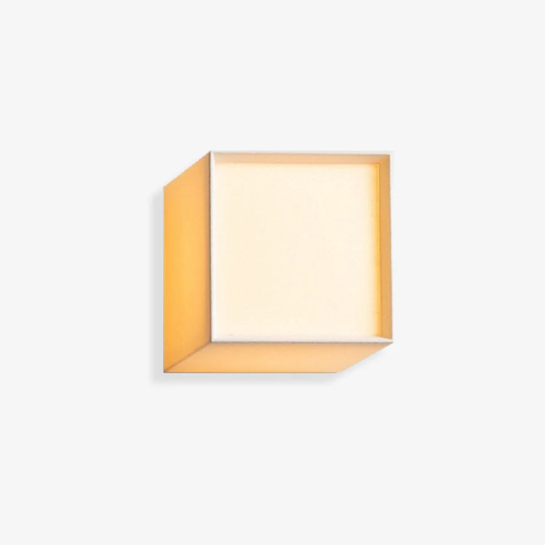 Square LED Wall Lamp - Elegant Sconce Light with Warm White Illumination for Indoor Wall Lights and Home Decor 0