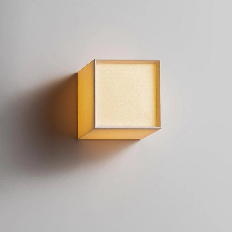 Square LED Wall Lamp - Elegant Sconce Light with Warm White Illumination for Indoor Wall Lights and Home Decor 1
