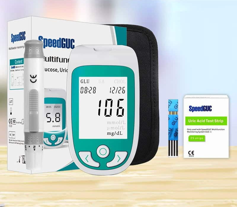 Moniteur de santé TriGuard : cholestérol, glucose et acide urique