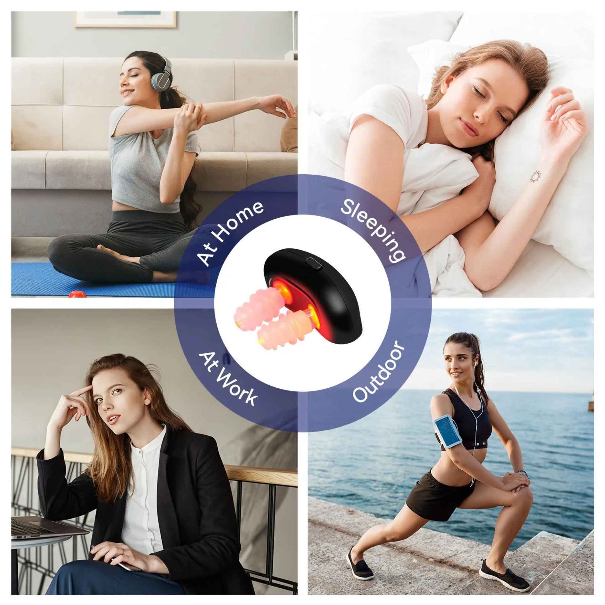 AuroraNose Thérapie par lumière rouge pour le soulagement de la rhinite allergique