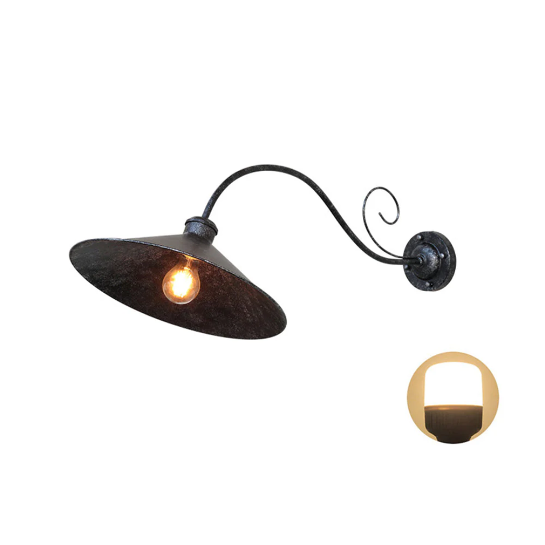 Vintage Black Outdoor Wall Lantern Light – Weatherproof LED Exterior Wall Light for Garden and Patio 7