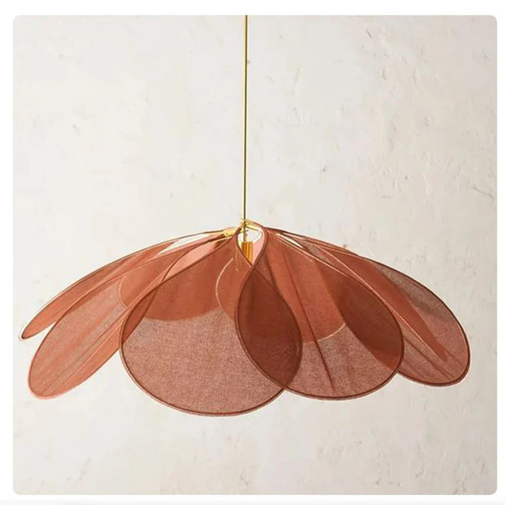 Ambient Blossom Petal Pendant Light Floral Glow Elegant