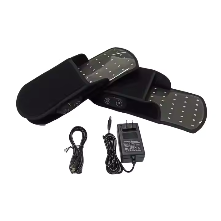 Chaussons de thérapie par lumière rouge LumaStride pour le soulagement de la douleur au pied