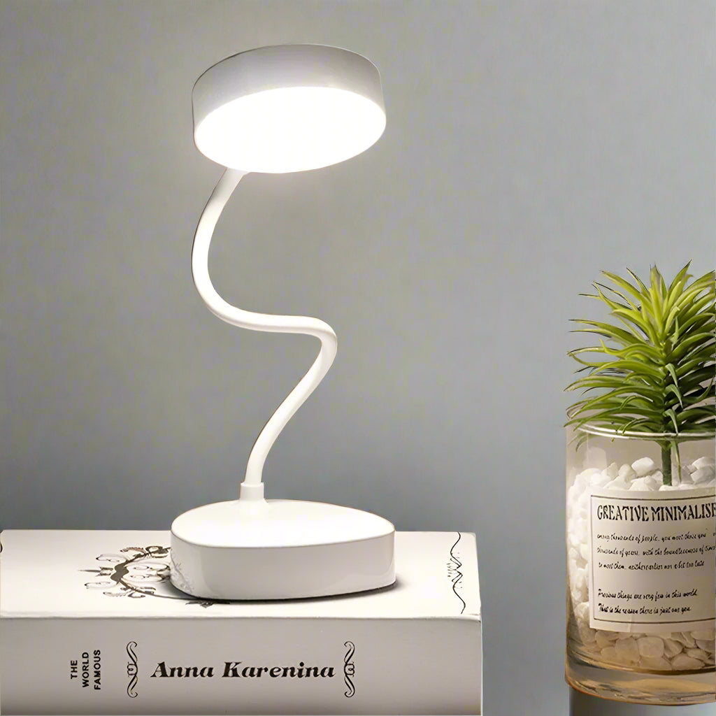 Ardell LED Nightstand Reading Lamp Adjustable White Light