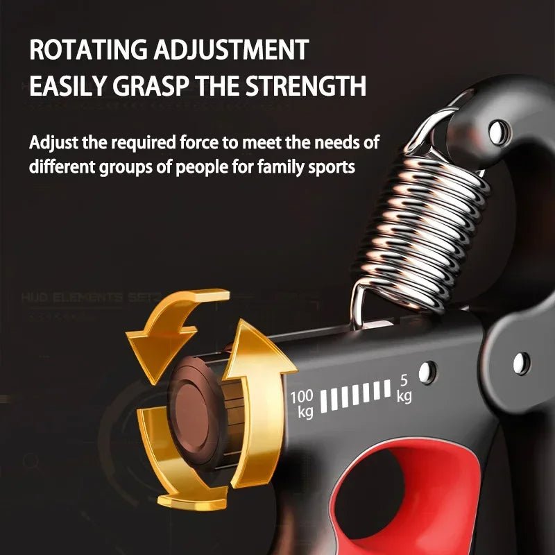 Adjustable Grip Strength Trainer 5-100 Kg for Training