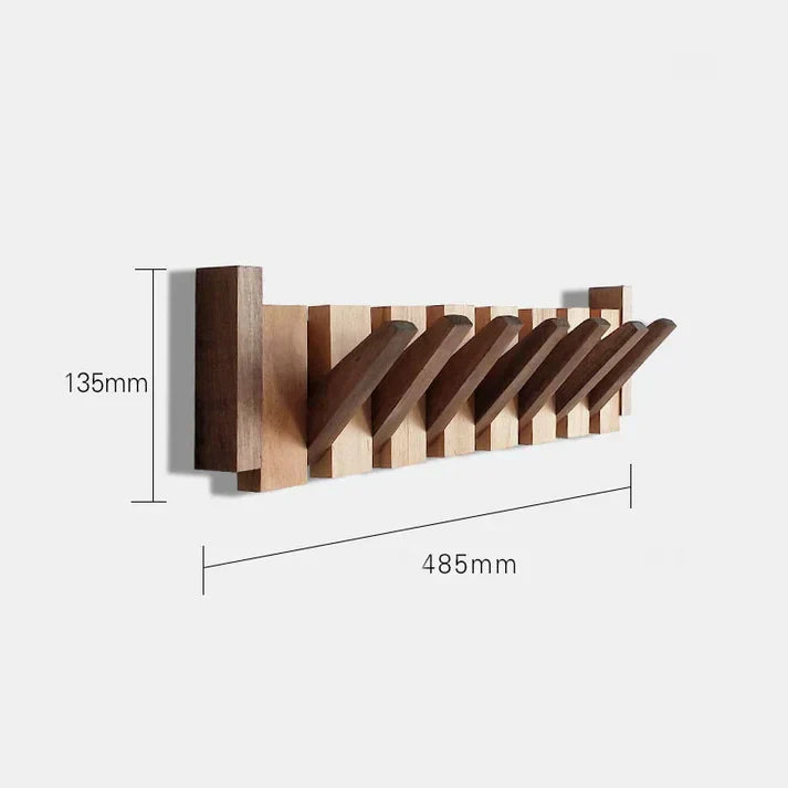 Lyranox Wooden Piano Coat Rack Wall Hook In Artistic Piano Shape For Coats Hats Scarves And Accessories