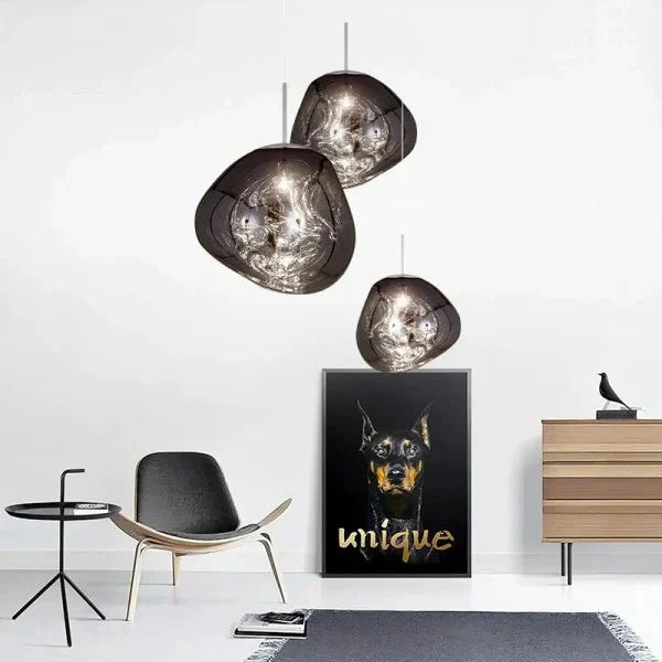 Aurea Melt Pendant Light Modern Ceiling Fixture Elite