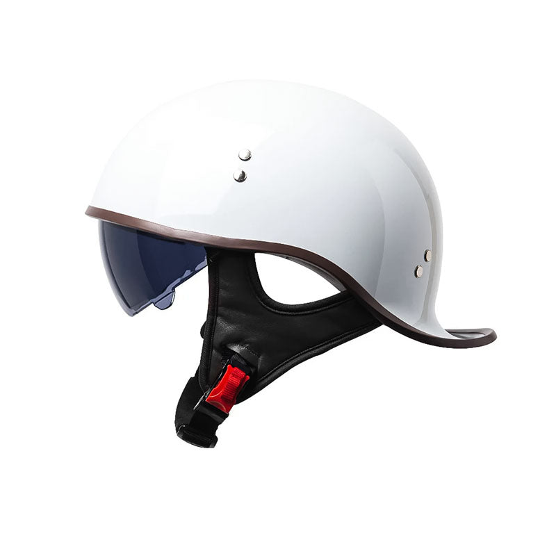 AstraRide Half Helmet Visor for Motorcycles DOT Certified