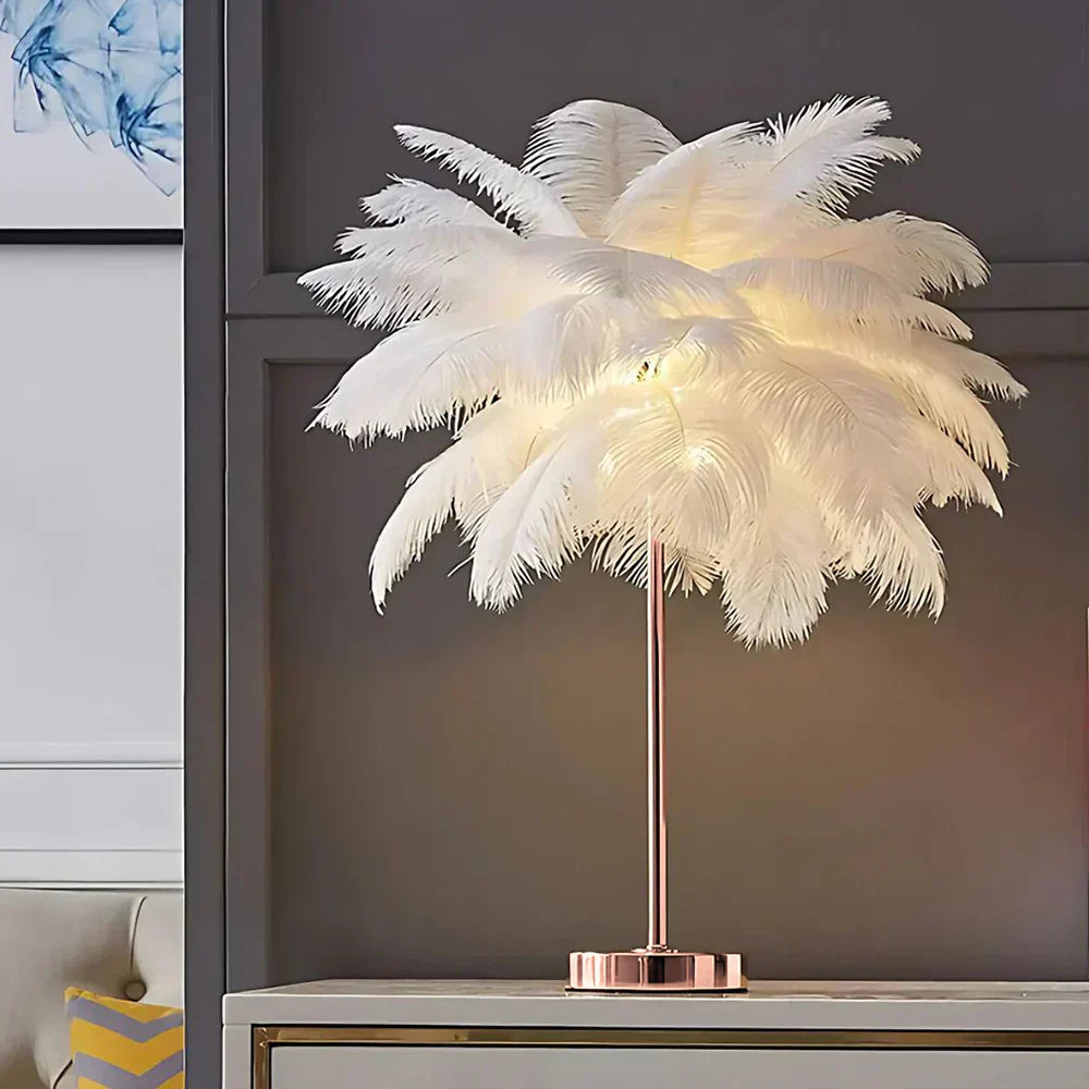 NovaFeather Lamp with Soft Glow for Elegant Home Decor