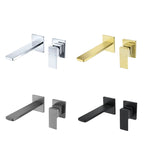 ArcLine Concealed Wall-Mount Sink Faucet, One-Handle