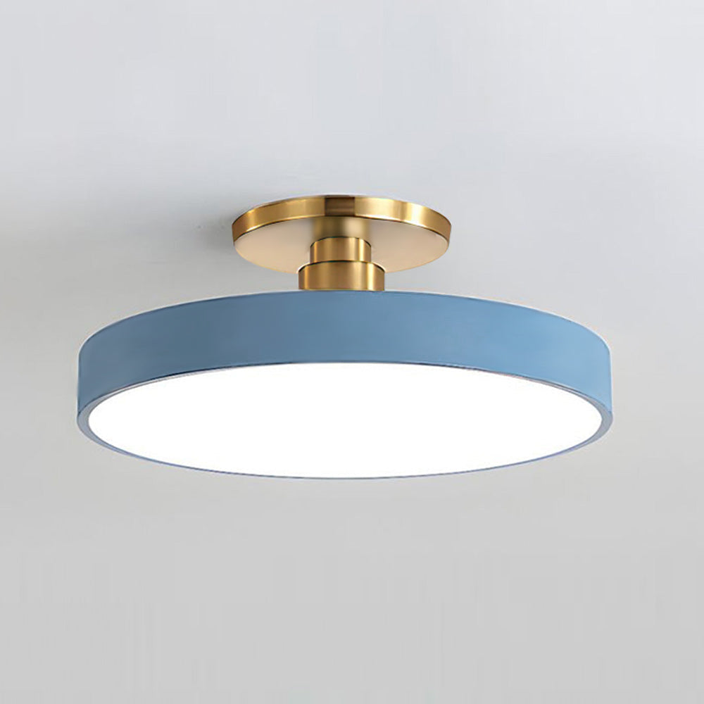 Kirrea Modern LED Semi-Flush Ceiling Light For Dining Rooms