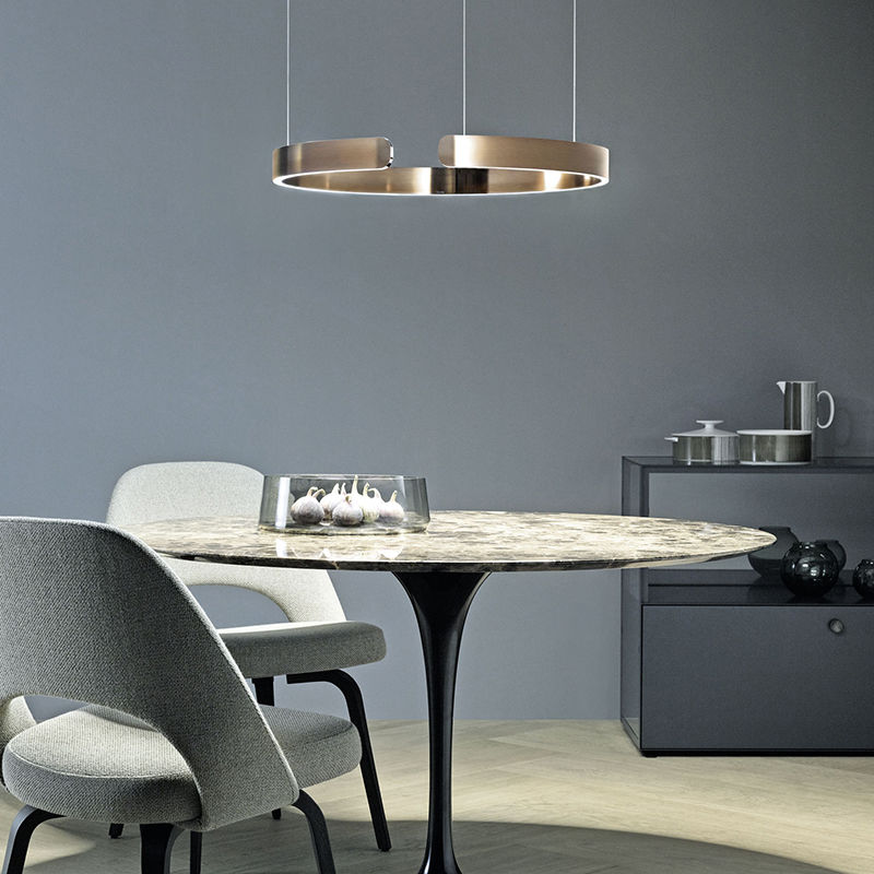 AstraNova Circular LED Pendant Light For Living and Dining