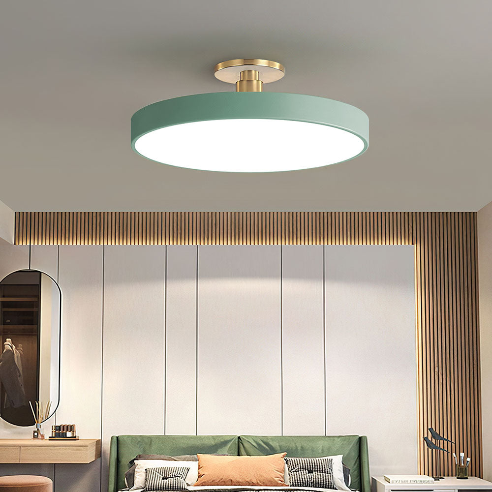 Kirrea Modern LED Semi-Flush Ceiling Light For Dining Rooms