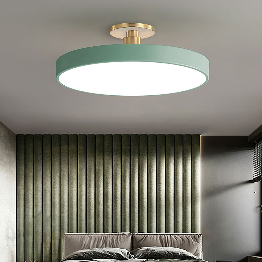 Kirrea Modern LED Semi-Flush Ceiling Light For Dining Rooms