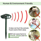 FloraGuard ultradźwiękowy odstraszacz jeleni aktywowany ruchem