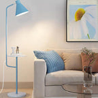 Lumora LED Floor Lamp With Tray For Living Room And Bedroom