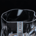 Kaito Japanese Edo Kiriko Crumple Whisky Glass Artisan